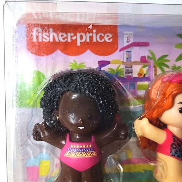 Fisher-Price Barbie Swimming suit. Little People 2 Pack Set. New in package - Picture 4 of 6